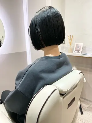 ショート カラー ヘアアレンジ ボブ/ミニボブ/ 立河今日子のヘアスタイル