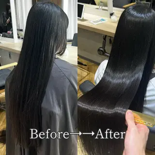 ロング 松田 卓也のヘアスタイル