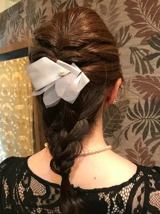 ヘアアレンジ ameet さくらのヘアスタイル