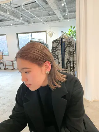 ミディアム カラー Takuma Suzuki中目黒のヘアスタイル