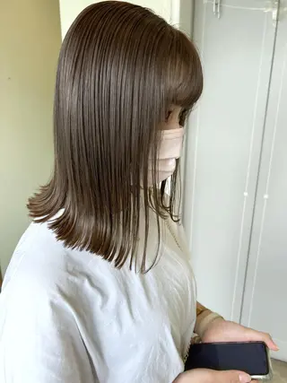 ミディアム カラー 【ネウィ天王寺 】seiyaのヘアスタイル