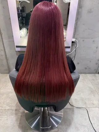 ロング カラー Noe心斎橋所属・Noe心斎橋 堀田 朋宏のヘアスタイル