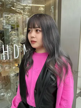 カラー 🟣金沢駅近covo SHUNNA🟣のヘアスタイル