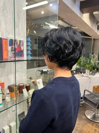 ショート パーマ ROBBY所属・松井美樹/似合わせ ガーリー・韓国のヘアスタイル