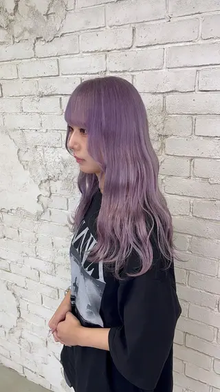 ロング 派手髪支持率No1 Eisukeのヘアスタイル