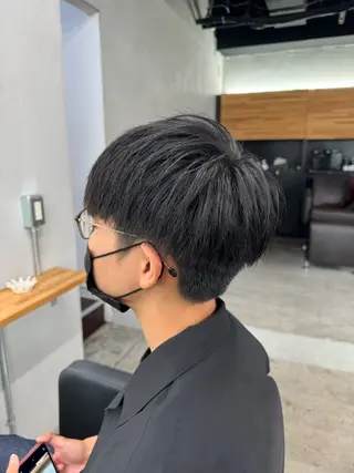 メンズ アキト/ メンズ/透明感暗髪のヘアスタイル