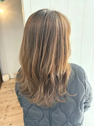 セミロング Nicoru*所属・園田 綾佳のヘアスタイル