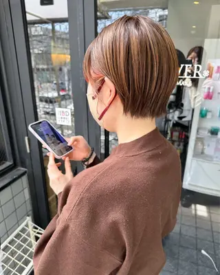 ショート カラー SAKURA✨ ショート/ボブのヘアスタイル