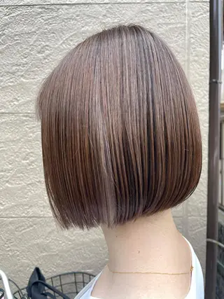 ショート ボブ/インナーカラー ショート/佐野祥子のヘアスタイル