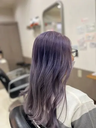 カラー 艶髪🥣透明感カラー 🫧前田奈津実のヘアスタイル