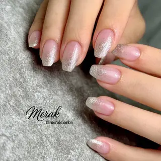 ネイル merak 難波 Kurobuchiのネイルデザイン