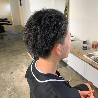 ショート パーマ メンズ 🌈ディレクター🌈 徳松優希のヘアスタイル