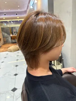 ショート メンズ shizuki🌙 /ヘアカラーのヘアスタイル