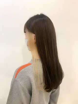 ロング カラー ヘアアレンジ 〽️magico/ ウルフDaiki〽️のヘアスタイル