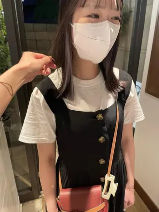 ミディアム カラー まつ毛パーマ🐏 NANAMIのマツエク・マツパデザイン