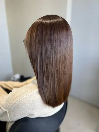 セミロング 🖤美髪師🖤 縮毛矯正🥀emiのヘアスタイル