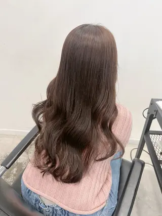 ロング カラー ヘアアレンジ レイヤーカット指名 No.1💖マユカのヘアスタイル