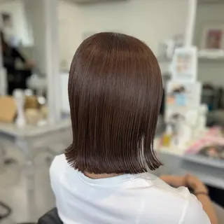 ショート 岩﨑真奈【LEV.】 ボブスタイルのヘアスタイル