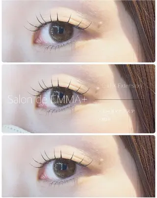 マツエク・マツパ EMMA plus．のマツエク・マツパデザイン