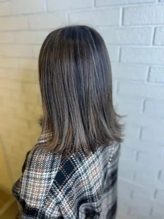ミディアム カラー 髪質改善✨艶カラー MASAYAのヘアスタイル