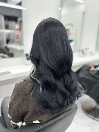 ロング カラー ヘアアレンジ 🤍淡色ピンク&ラベ ンダーYUKI🤍のヘアスタイル