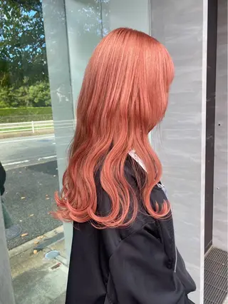 セミロング qpula  大濠 西新所属・qpula クプラのヘアスタイル