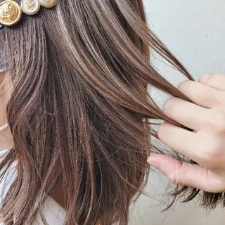 カラー ROMAGinza所属・ばんの かすみのヘアスタイル