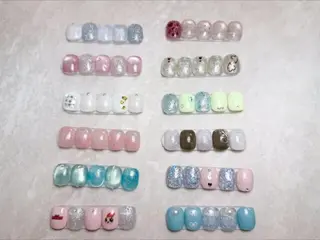 ネイル 💕チップネイル 🩷のネイルデザイン