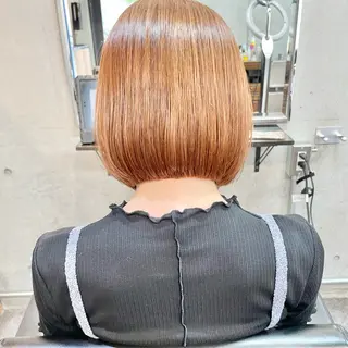 ショート カラー ショートボブ縮毛矯正 髪質改善のプロ山道潤のヘアスタイル