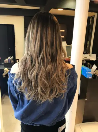 ロング ReHyd BEAUTÉ salon&store 心斎橋店所属・❤️MASAKO❤️ 🌸🩷エクステ🩷のヘアスタイル