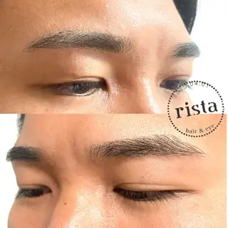 メンズ アイブロウ アイブロウ◎ rista藤岡佳世の眉毛・アイブロウイメージ