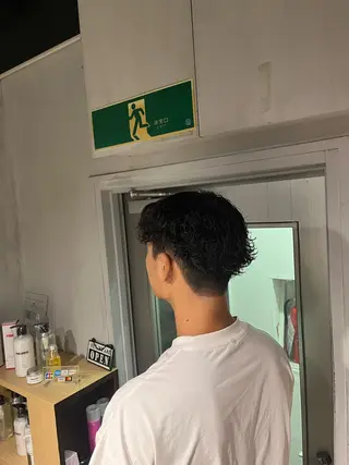 パーマ メンズ 透明感カラー 🩷艶髪🫧Yumaのヘアスタイル