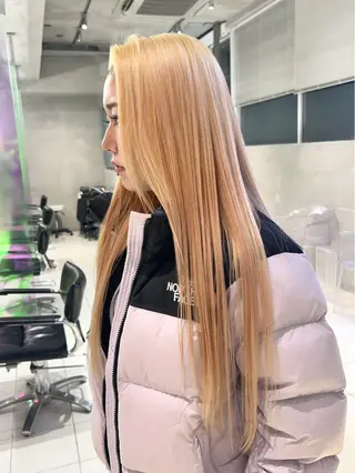 カラー ハイトーン/くすみ カラー seina★のヘアスタイル