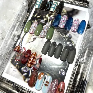 ネイル Nails VINATI所属・ササキスズナ Jr.ネイリストのネイルデザイン