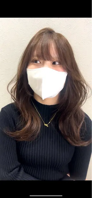 セミロング 剣持友希/ifh iizuka/高崎のヘアスタイル