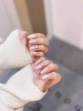 ネイル La chouchou所属・透明感/フィルイン/ 亀戸5分ラシュシュのネイルデザイン