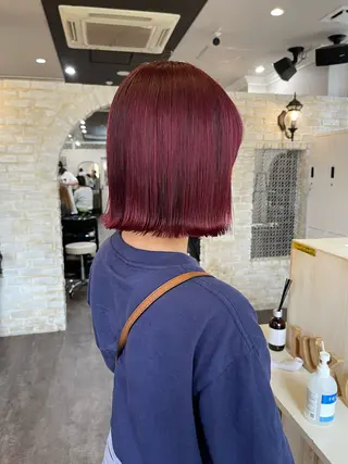 ショート カラー🫧アレンジ 🎀REIMIのヘアスタイル