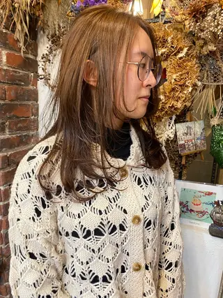 ロング sea's所属・ヒラカホ/矢場町/ ブリーチ/似合わせのヘアスタイル