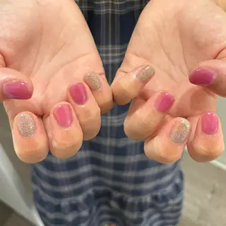 ネイル eyelash&nail Lucia 難波店所属・田中 美羽のネイルデザイン