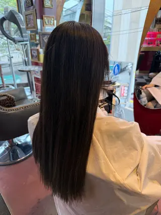 ロング カラーモデル募集中 横浜石川町CHIRIのヘアスタイル