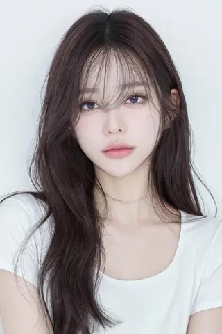 ロング カラー 韓国風🤍グレ ージュ🤍たくみのヘアスタイル