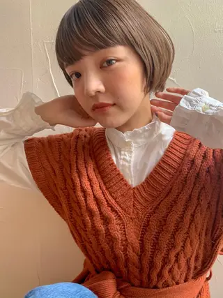 ショート リピーター多数🌟 メンズ限定　松本理沙のヘアスタイル