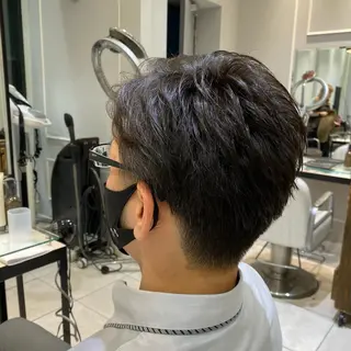 メンズ mira share salon所属・ブリーチカラー🐼 sayukiのヘアスタイル