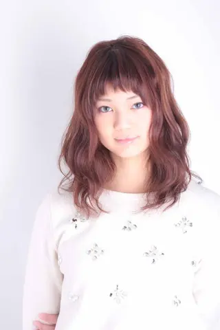 ロング カラー RESBORN所属・長岡 大偉のヘアスタイル