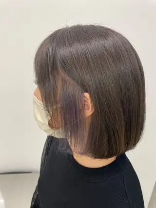 ミディアム カラー KANGOLSALON 富山セントラル所属・松井 亜美のヘアスタイル