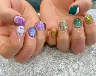 ネイル 安藤 彩乃のネイルデザイン