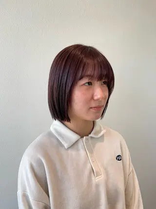 ショート カラー ヘアアレンジ 木村 架音のヘアスタイル