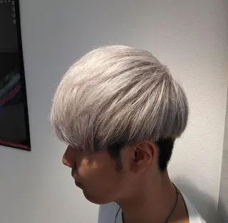 ショート カラー パーマ ヘアアレンジ メンズ キッズ ネイル マツエク・マツパ Selene 難波店 店長SHINTANIのヘアスタイル