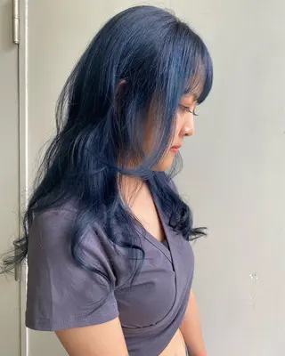 ロング sea's所属・ヒラカホ/矢場町/ ブリーチ/似合わせのヘアスタイル