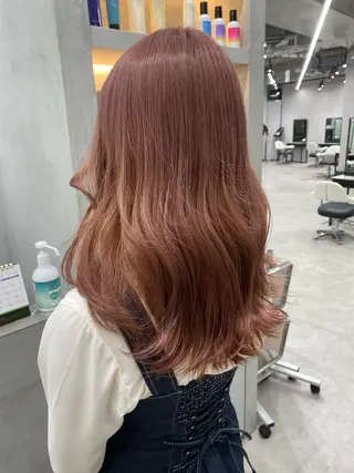 セミロング カラー メンズ ウルフ🐺/ボブ ハイトーン🌈/増田のヘアスタイル